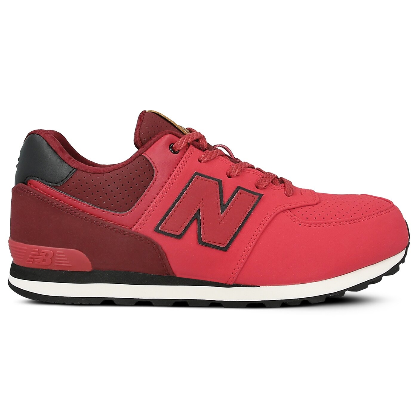 Dziecięce sneakersy (buty) NEW BALANCE KL574YIG kl574yig kolor czerwony