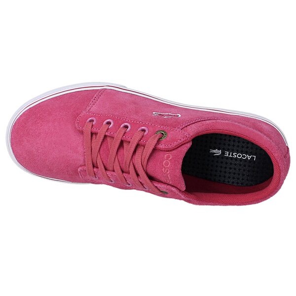 Damskie sneakersy (buty) LACOSTE VAULTSTAR SLEEK 730srw4113124 kolor różowy
