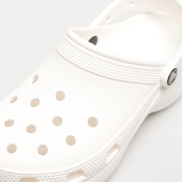 Damskie klapki CROCS CLASSIC PLATFORM CLOG W 206750100 kolor biały