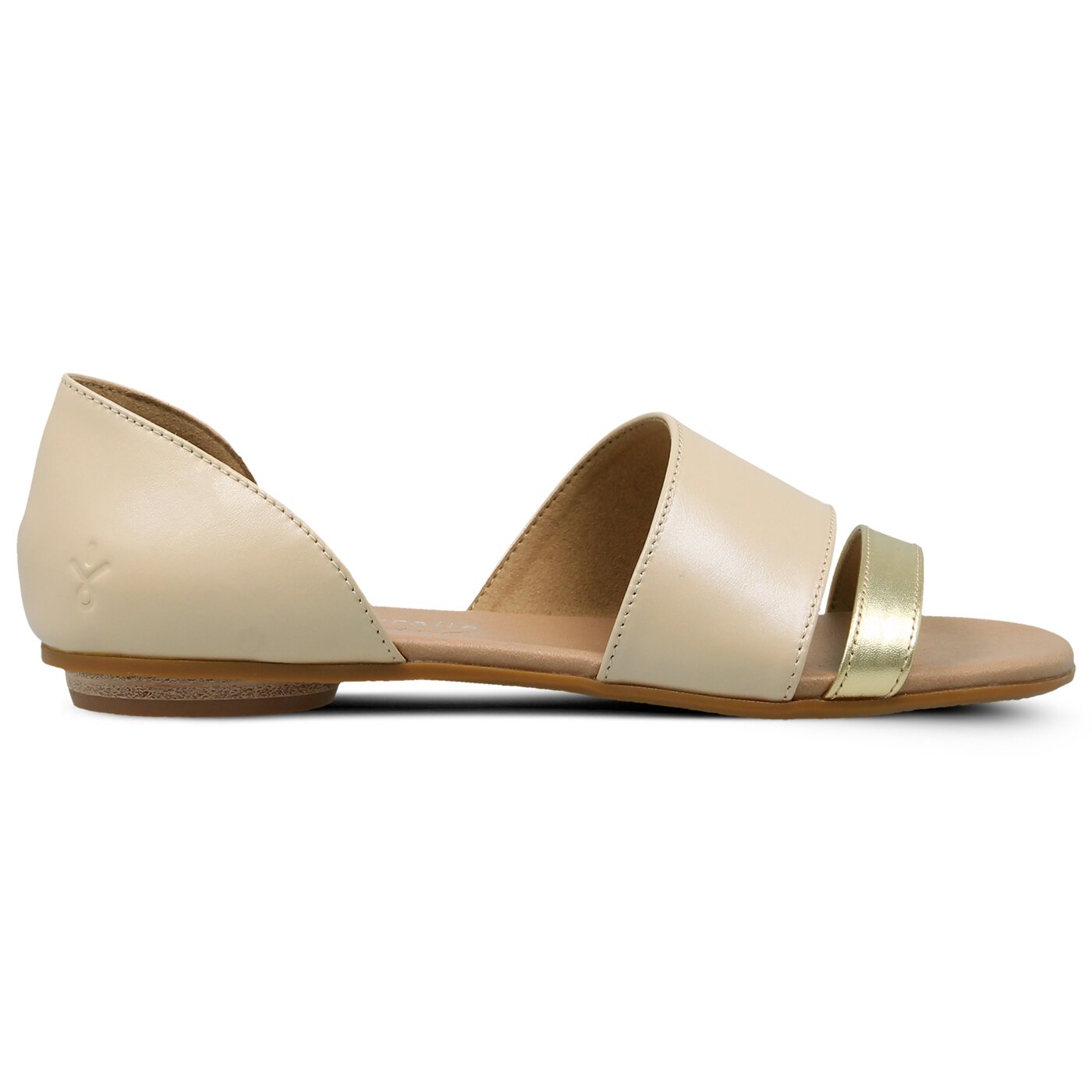 Damskie sandały EMU IBIZA ALMOND METALLIC w11718almondmetalli kolor beżowy