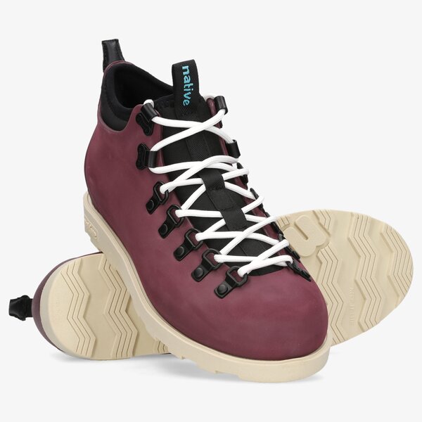 Męskie buty outdoor (trekkingowe) NATIVE FITZSIMMONS CITYLITE 31106800-6121 kolor bordowy