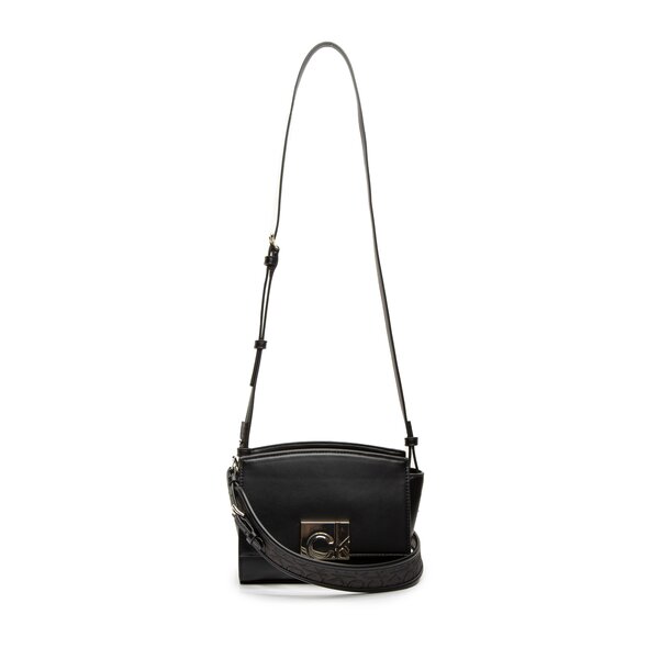 Damska torebka CALVIN KLEIN TOREBKA XBODY W/ZIP JQ STRAP k60k608055bax kolor czarny