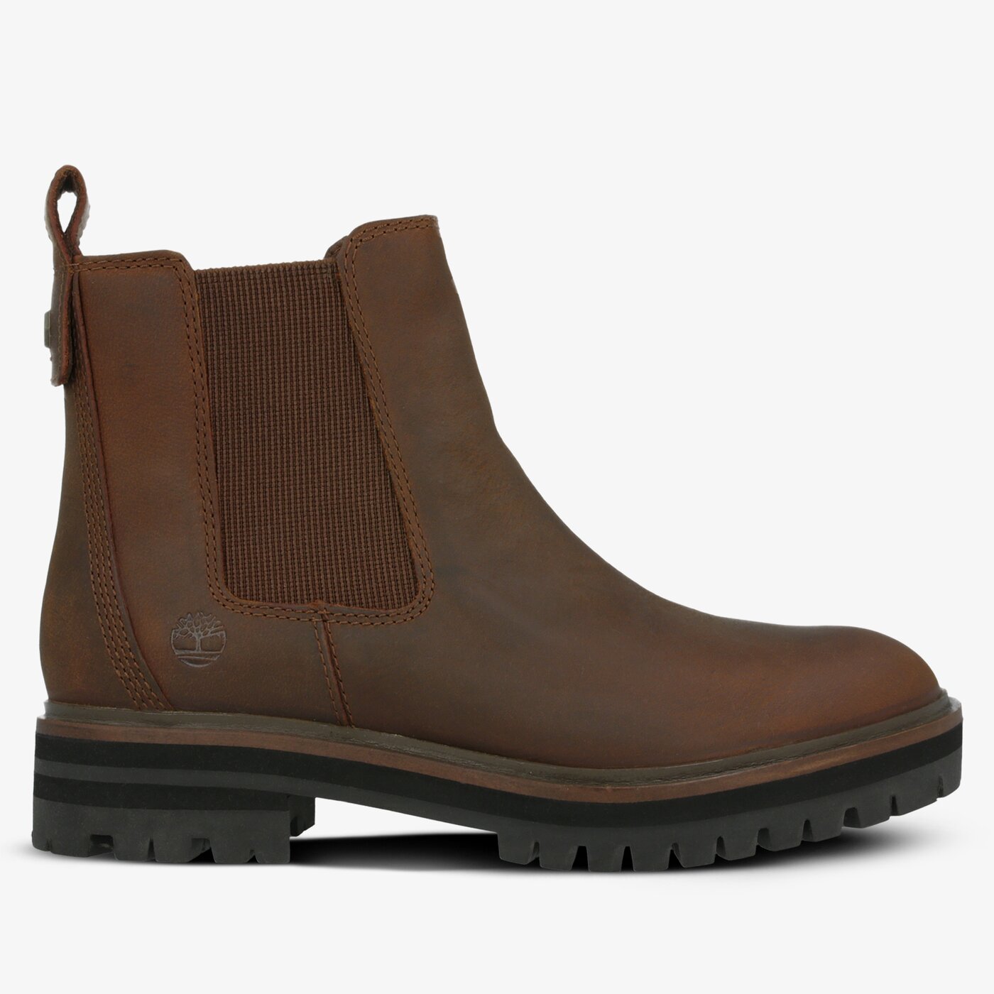 Damskie botki / sztyblety TIMBERLAND LONDON SQUARE CHELSEA tb0a295g2031 kolor brązowy