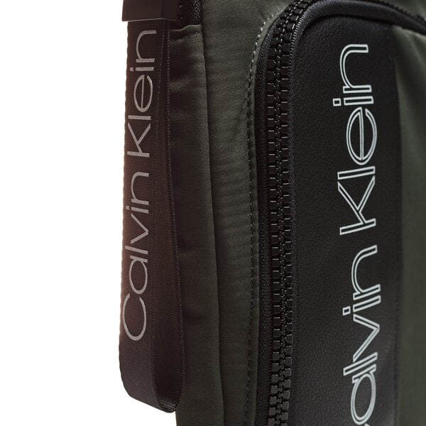 CALVIN KLEIN TORBA DOUBLE LOGO FLAT CROSSOVER k50k503900003 kolor czarny