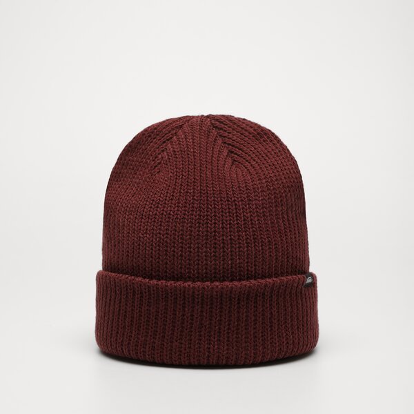 Damska czapka zimowa VANS CZAPKA MN CORE BASICS BEANIE vn000k9y4qu1 kolor bordowy