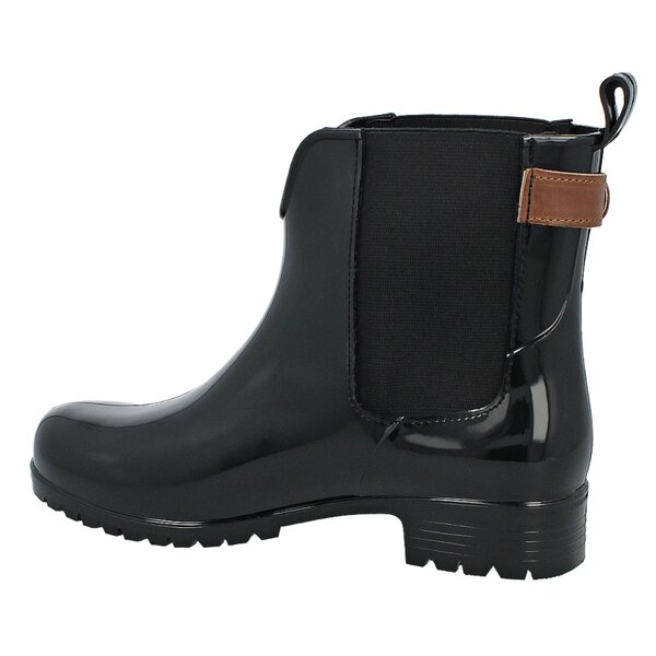 Damskie kalosze (buty gumowe) TOMMY HILFIGER OXLEY 2Z  fw56817778990 kolor czarny
