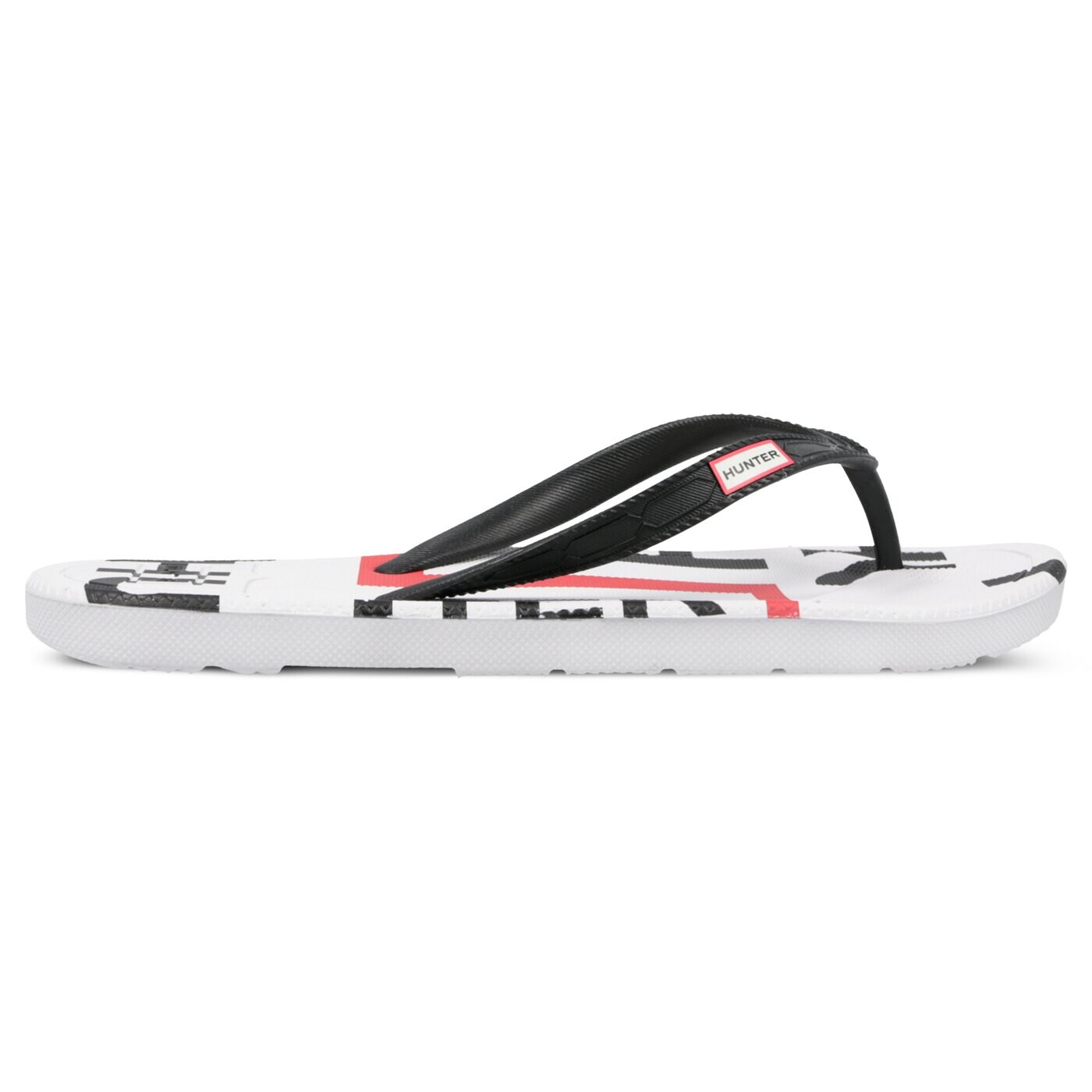 Damskie klapki HUNTER EXPLODED LOGO FLIP FLOP wfd1058exlblk kolor multicolor