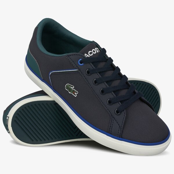 Dziecięce trampki LACOSTE LEROND 220 1 CUJ 739cuj00162s3 kolor granatowy