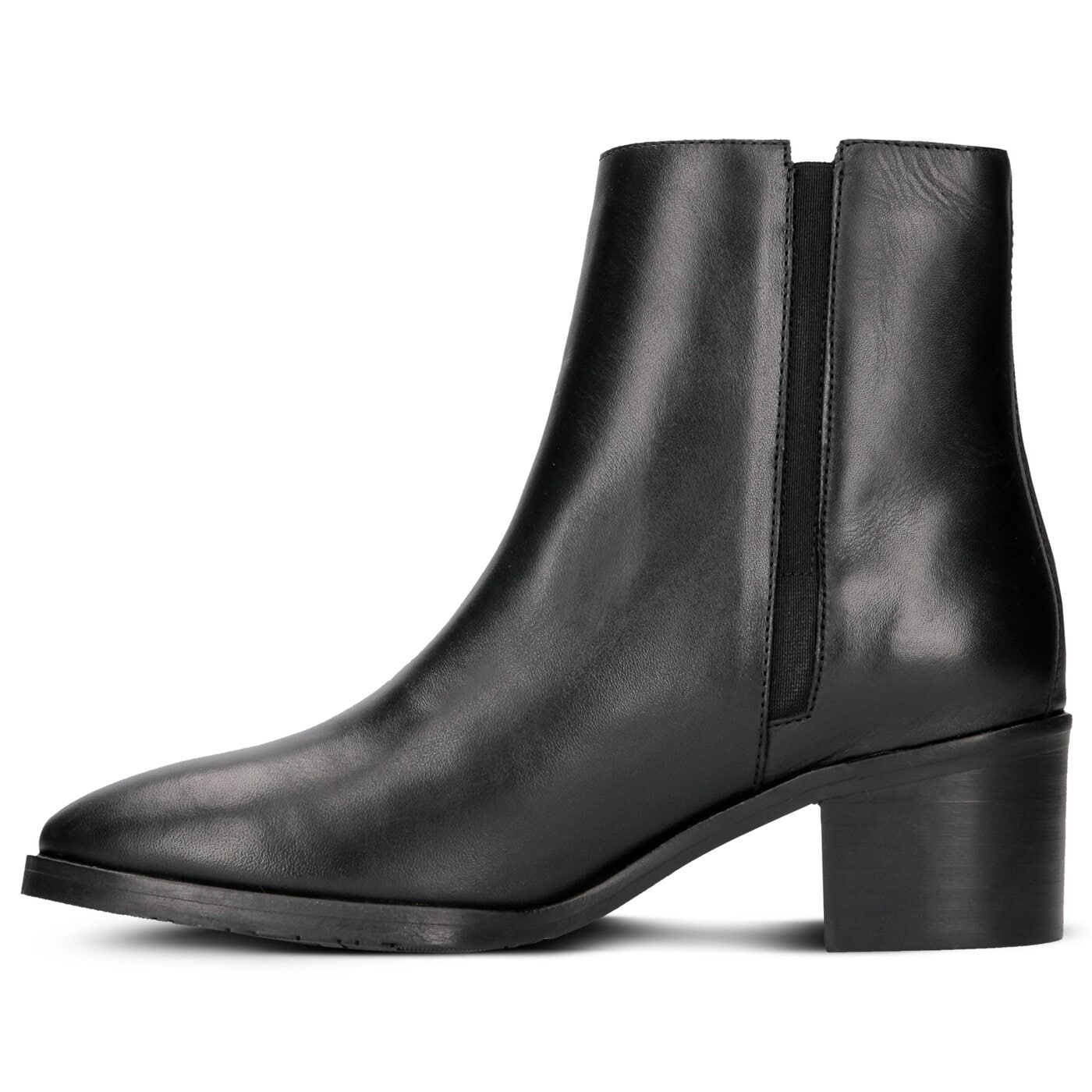 Damskie botki / sztyblety TOMMY HILFIGER CORPORATE TASSEL MID HEEL BOOT fw0fw03430990 kolor czarny