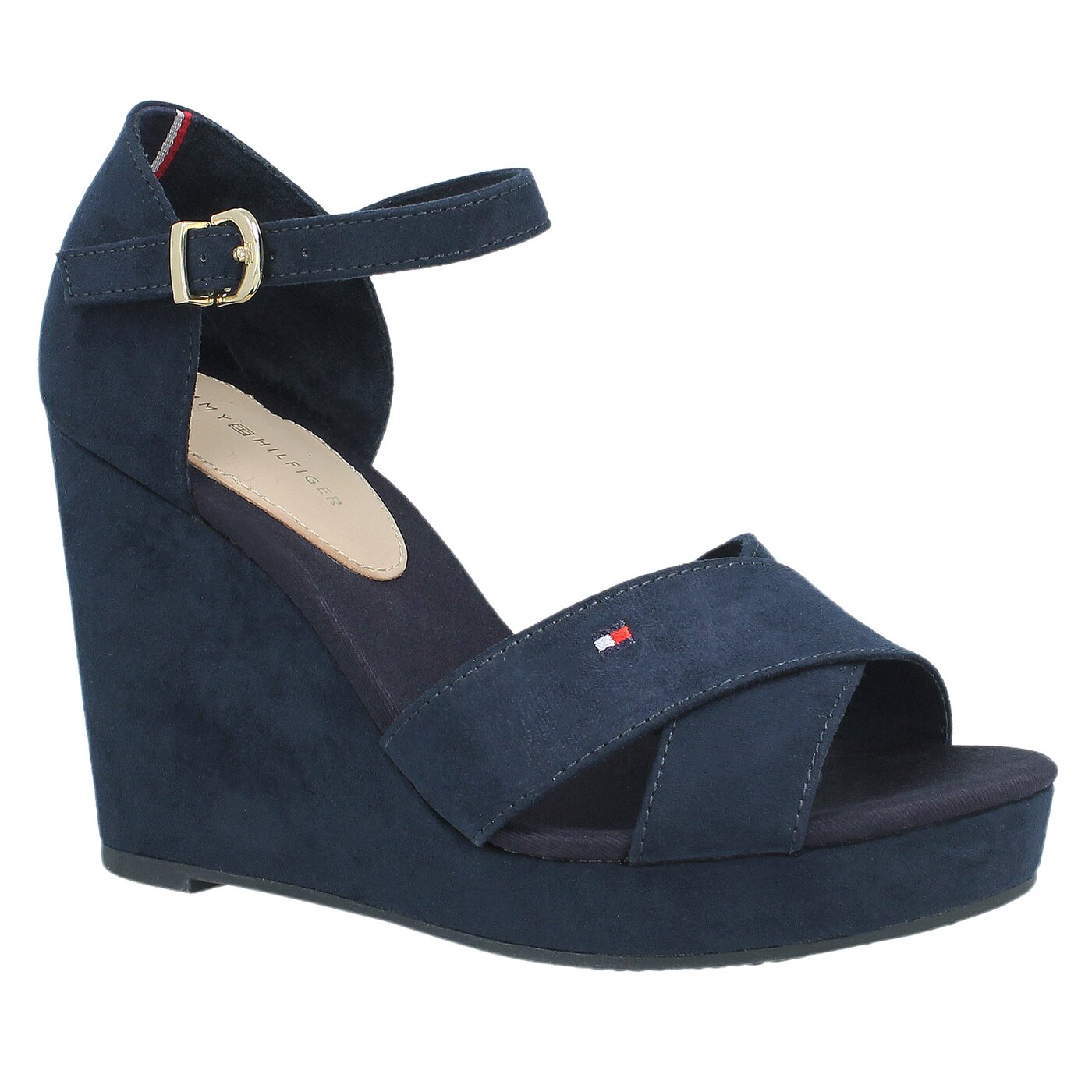 Damskie szpilki / czółenka TOMMY HILFIGER E1285LENA 6D fw56820648403 kolor granatowy