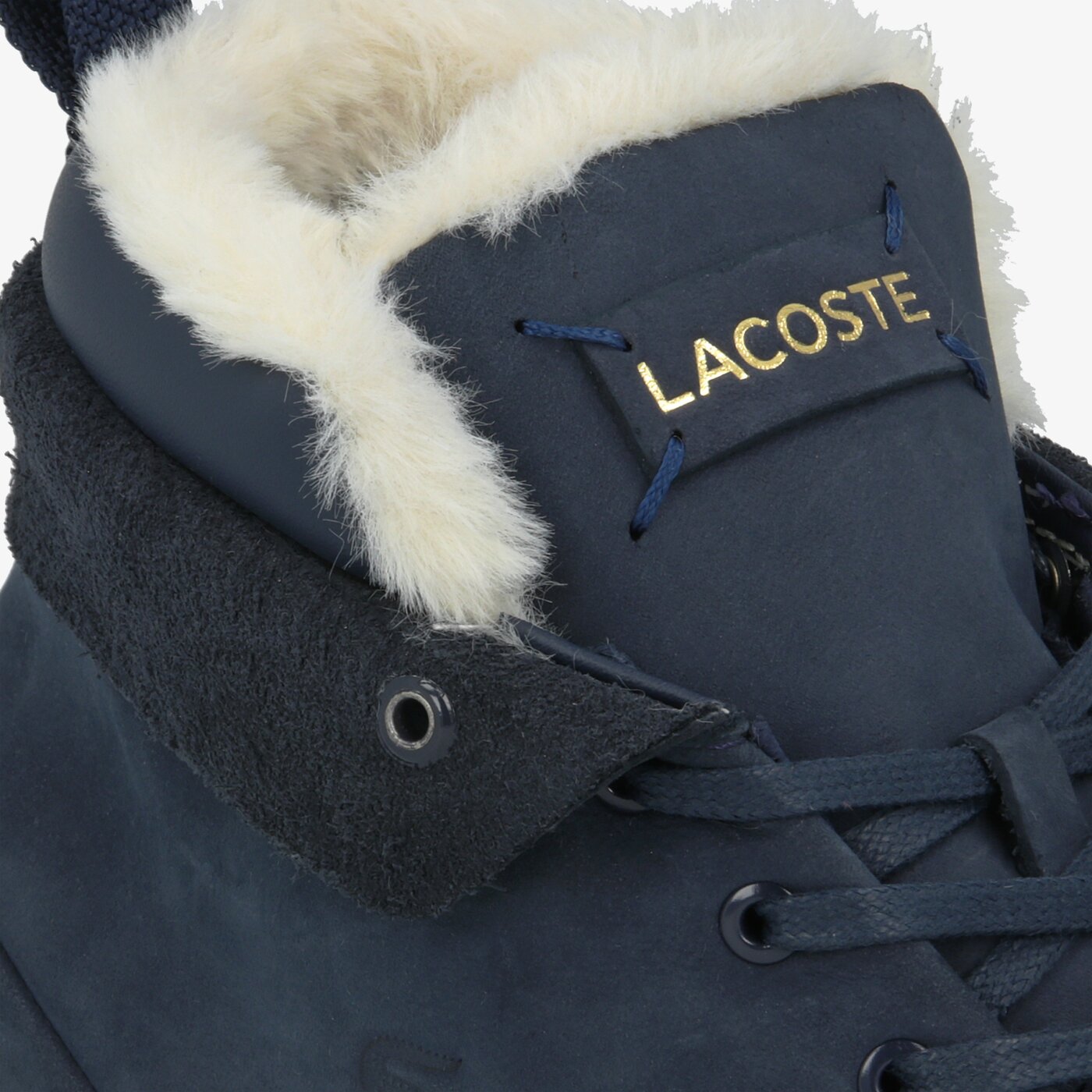 Damskie trampki LACOSTE EXPLORATEUR THERMO4191CFA 738cfa0004j18 kolor granatowy