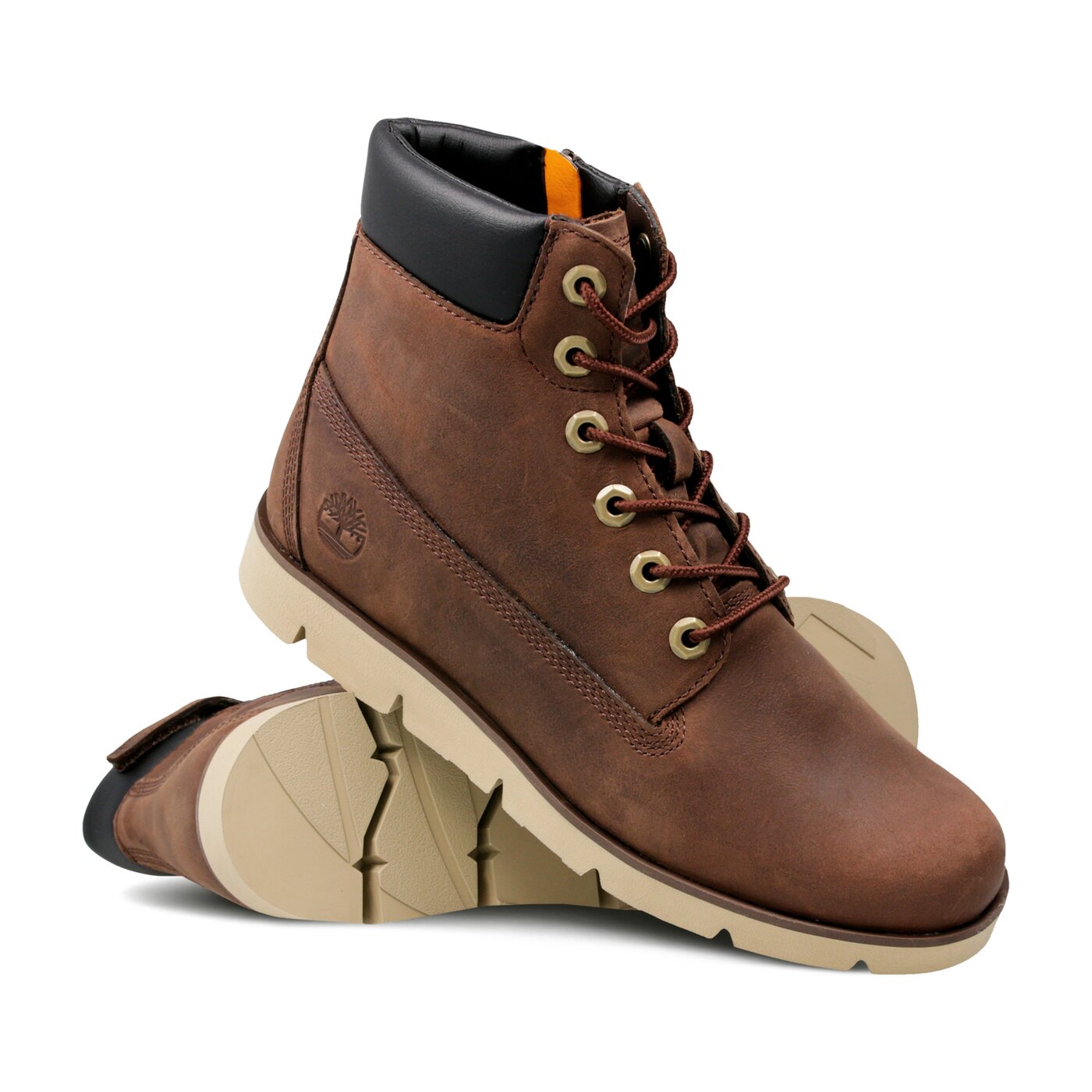 Dziecięce trapery TIMBERLAND RADFORD 6" BOOT a1vyv kolor brązowy