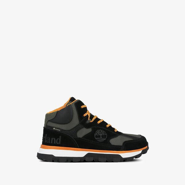 Dziecięce buty outdoor / trekkingowe TIMBERLAND TRAIL TREKKER MID GTX tb0a269r0151 kolor czarny