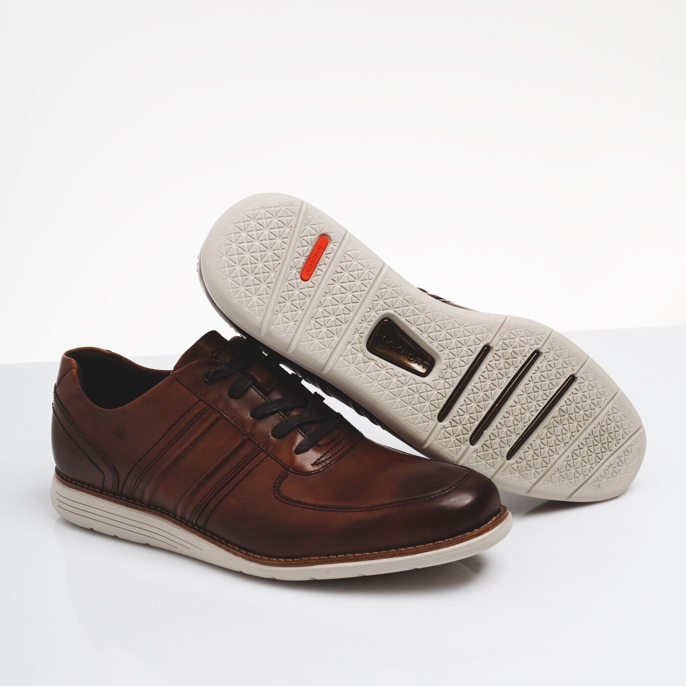 Męskie półbuty ROCKPORT TM SPORT DRESS ch3790 kolor brązowy