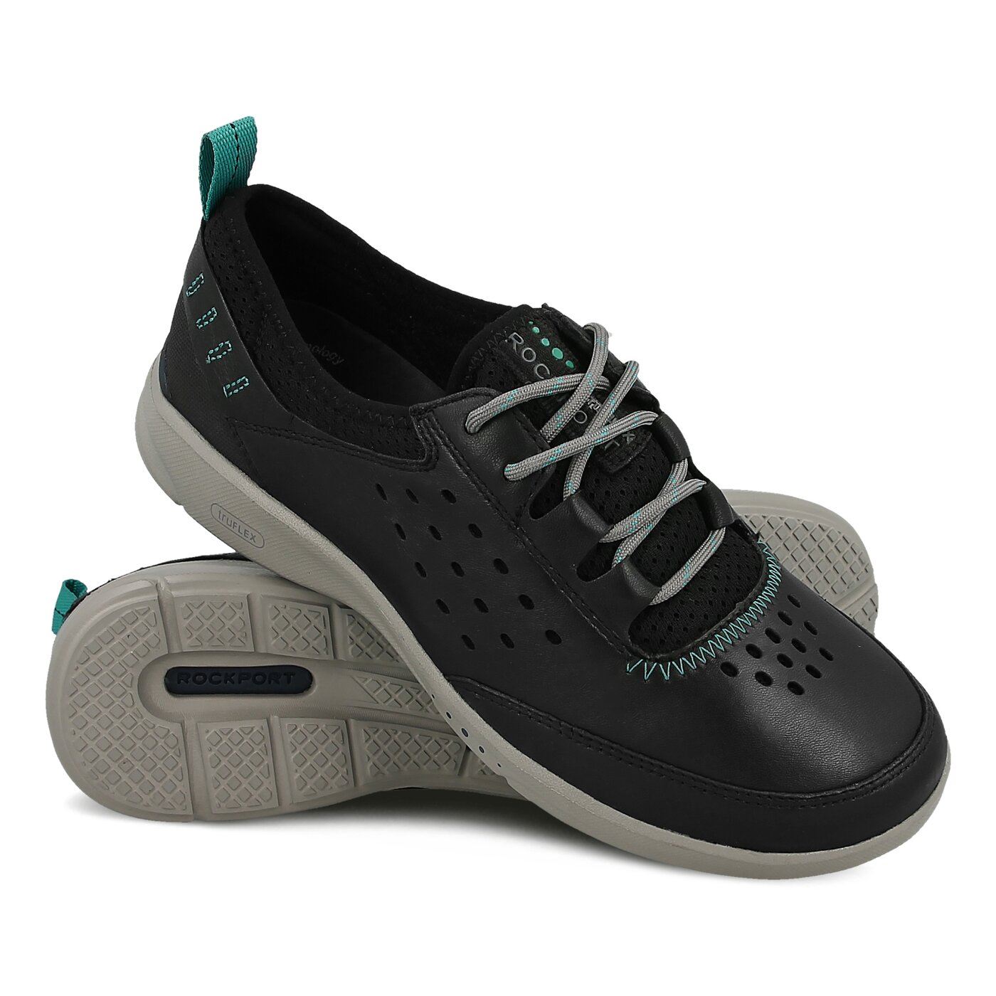 Damskie półbuty ROCKPORT TRUFLEX W TIE v82976 kolor czarny