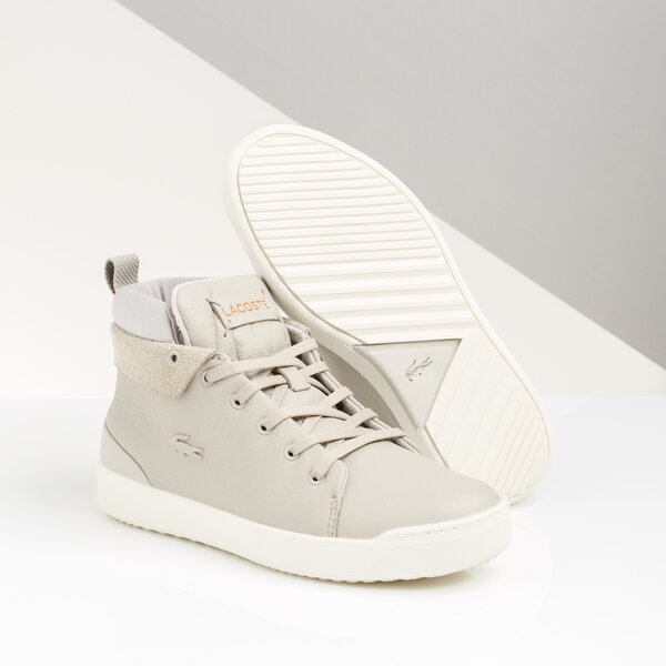 Damskie trampki LACOSTE EXPLORATEURCLASSIC3192CFA 738cfa00021e7 kolor szary