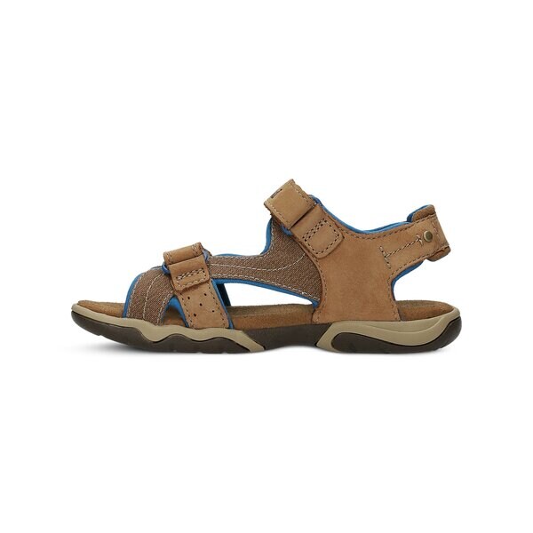 Dziecięce sandały / klapki TIMBERLAND PARK HOPPER L/F 2 S TRAP a1hvr kolor brązowy