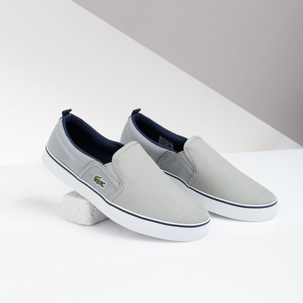 Dziecięce trampki LACOSTE GAZON 219 1 CUJ 737cuj0006516 kolor szary