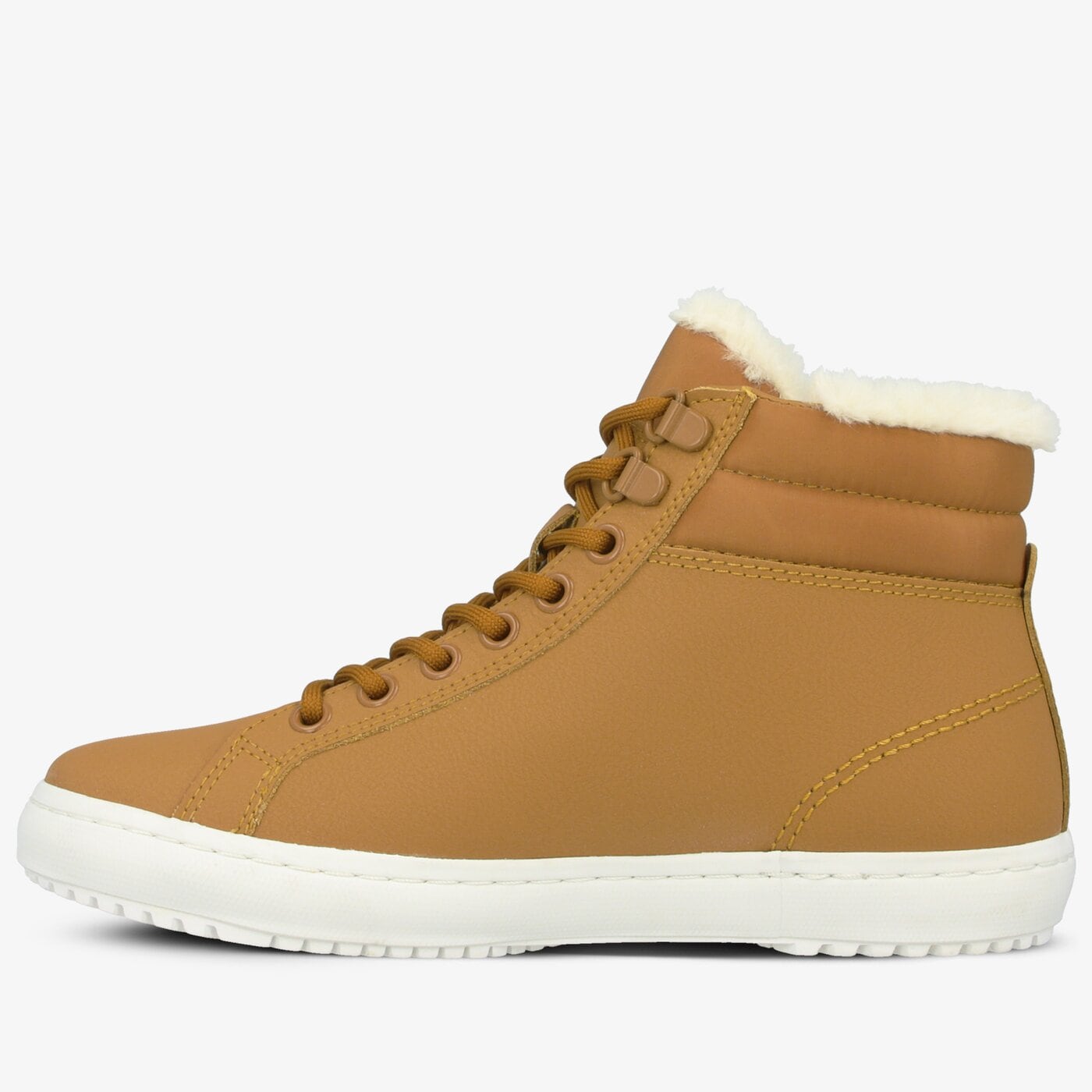 Damskie trampki LACOSTE STRAIGHTSETTHERMO4191CFA 738cfa0005f57 kolor brązowy