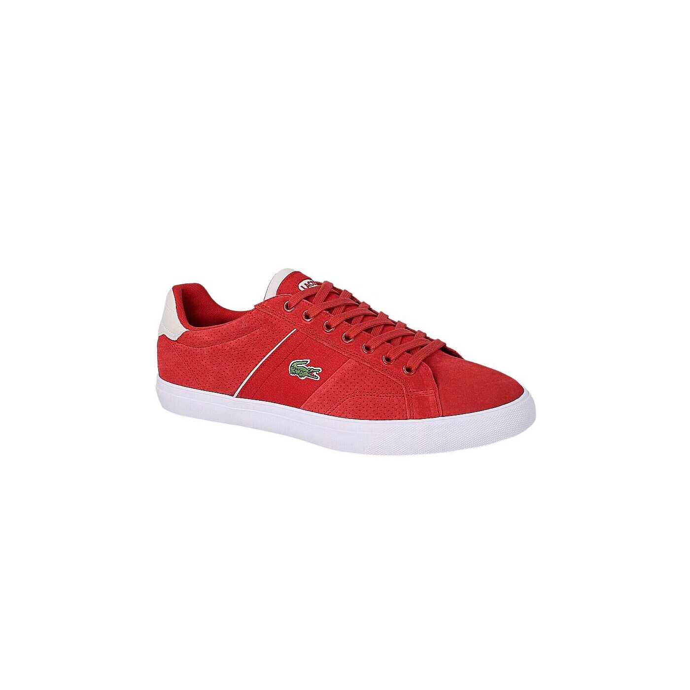 Męskie sneakersy (buty) LACOSTE FAIRLEAD 116 2 731spm0015047 kolor czerwony