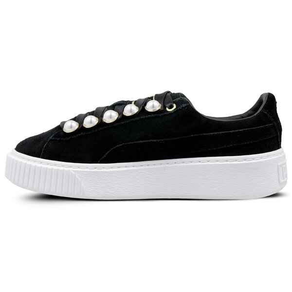 Damskie sneakersy (buty) PUMA SUEDE PLATFORM BLING WN'S 36668801 kolor czarny