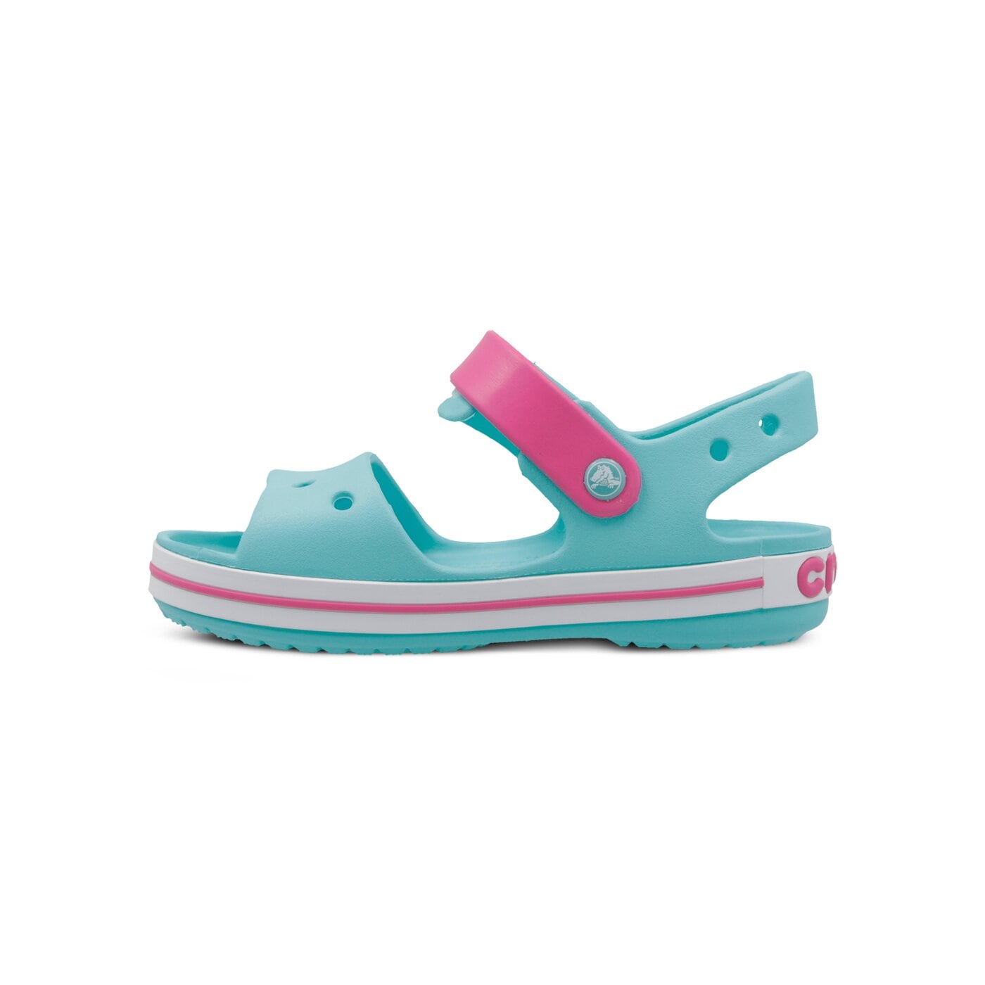 Dziecięce sandały / klapki CROCS CROCBAND SANDAL KIDS 128564fvk kolor niebieski