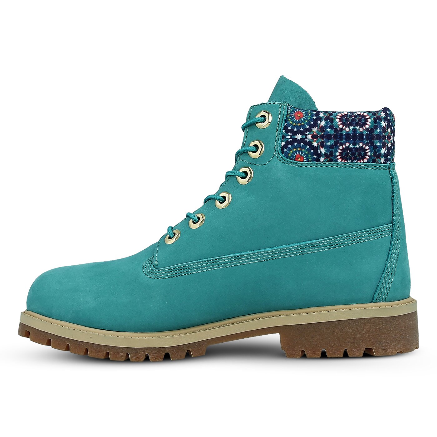 Dziecięce trapery TIMBERLAND PREMIUM 6 INCH WP BOOT  a1ko8 kolor zielony