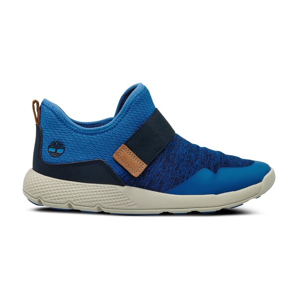 Dziecięce sneakersy (buty) TIMBERLAND FLYROAM FABRIC H&L OX ca1se8 kolor niebieski