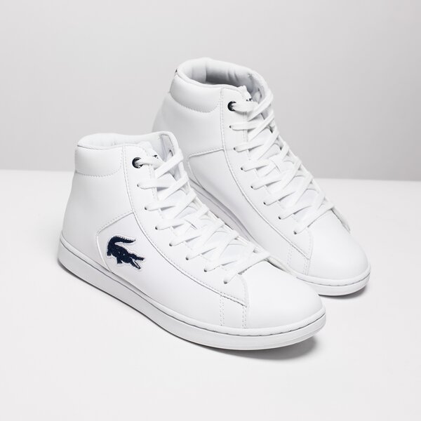 Dziecięce sneakersy (buty) LACOSTE CARNABY EVO MID 318 1 736spj0005042 kolor biały
