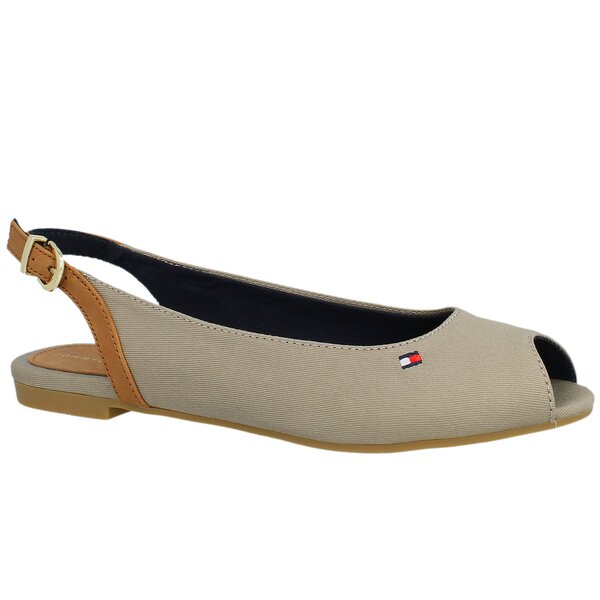 Damskie szpilki / czółenka TOMMY HILFIGER A1285MY 52D fw56820750058 kolor beżowy