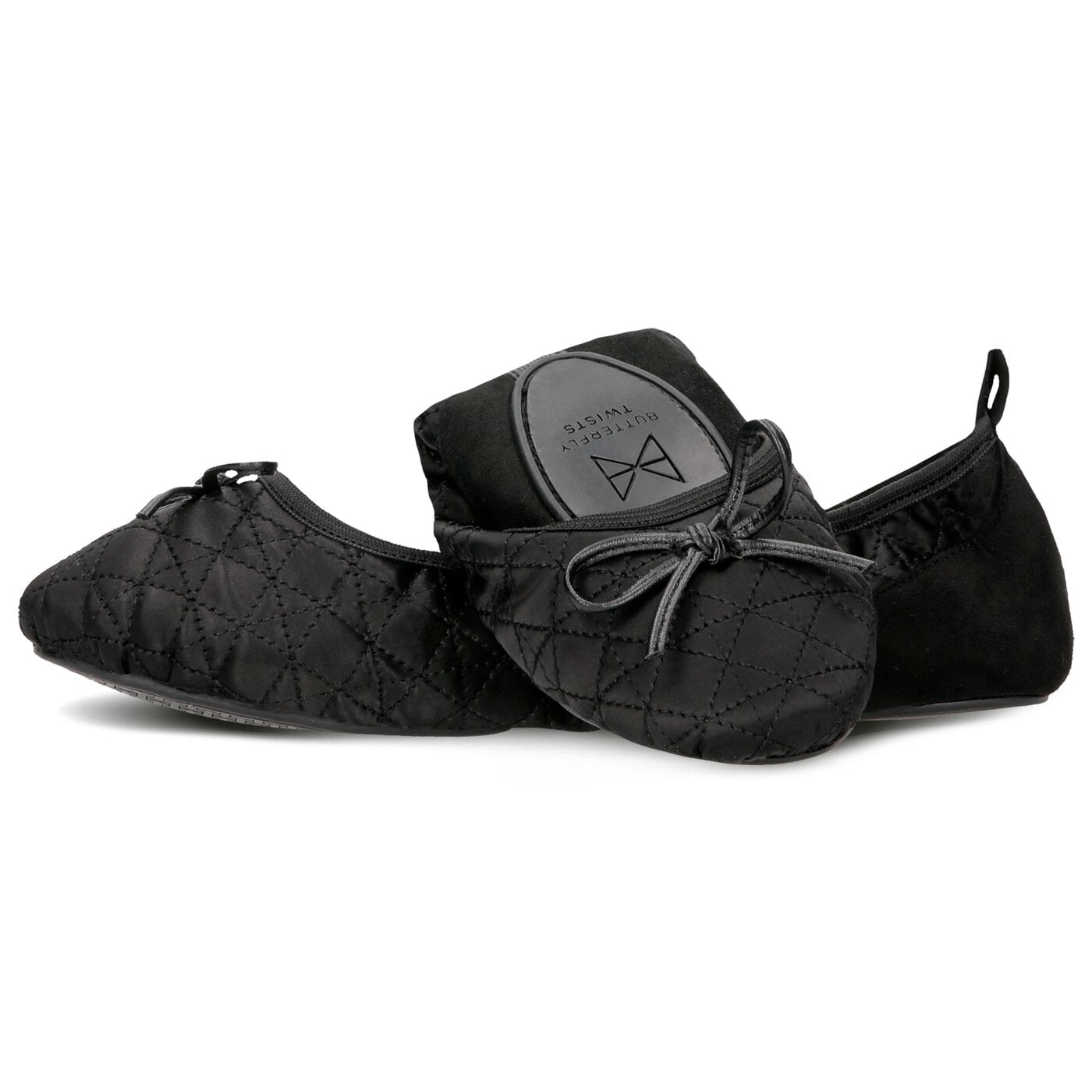 Damskie baleriny (buty) BUTTERFLY TWISTS COZIE bt24-006-255 kolor czarny