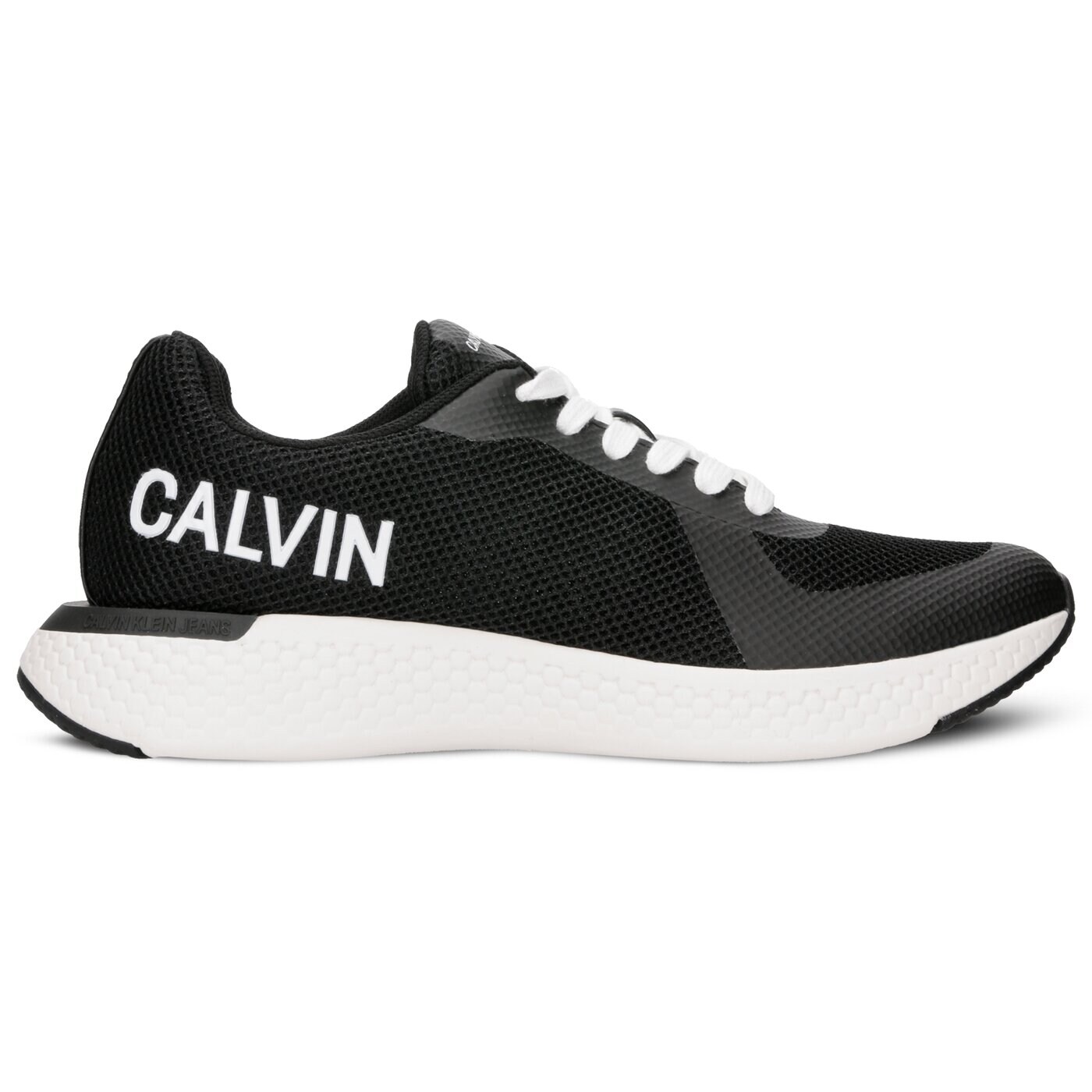 Męskie sneakersy (buty) CALVIN KLEIN AMOS MESH/HF s0584blk kolor czarny
