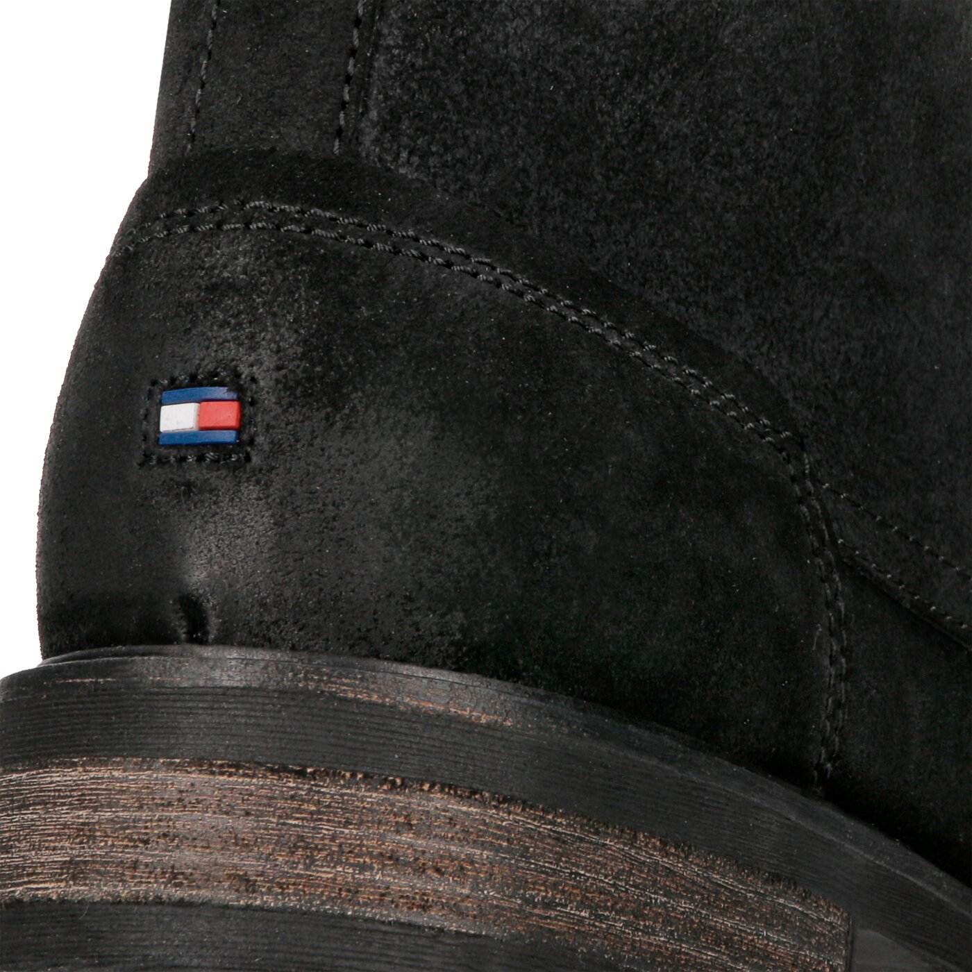 Męskie buty za kostkę TOMMY HILFIGER CURTIS 12B fm0fm00766990 kolor czarny