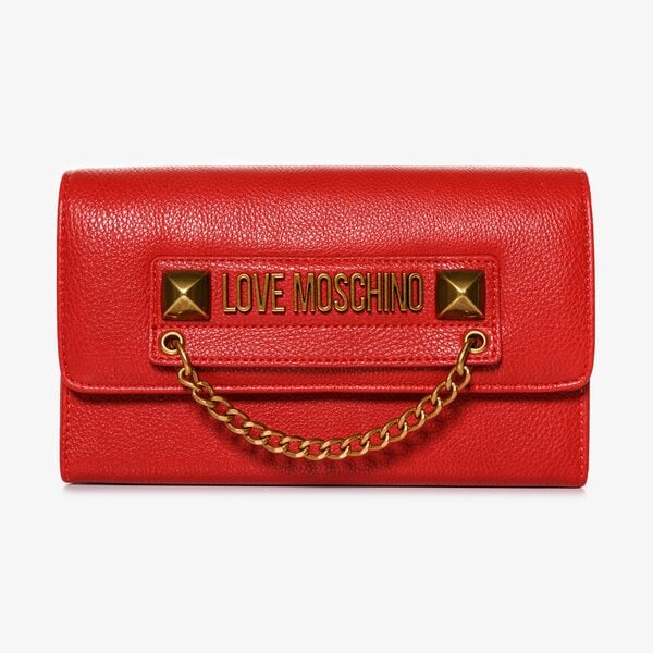 Damska torebka LOVE MOSCHINO TOREBKA CLUTCH BAG jc4291pp0dkc0500 kolor czerwony