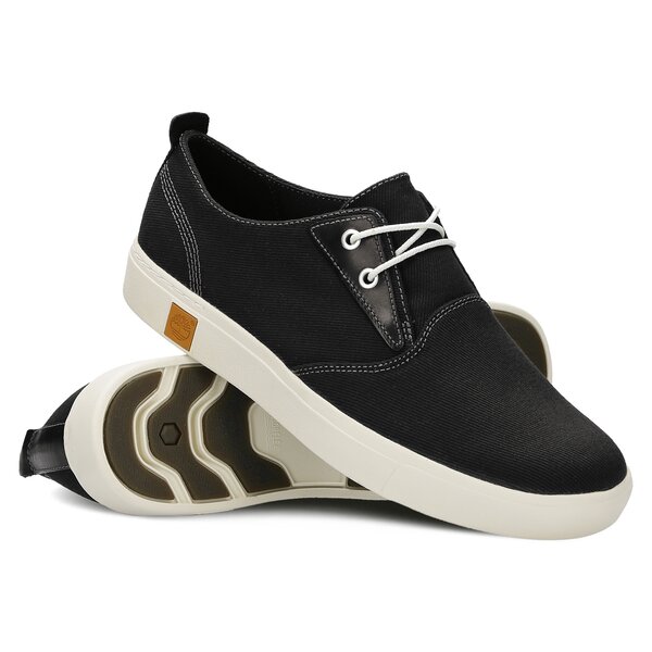 Męskie sneakersy (buty) TIMBERLAND AMHERST CANVAS OXFORD  a1g74 kolor czarny