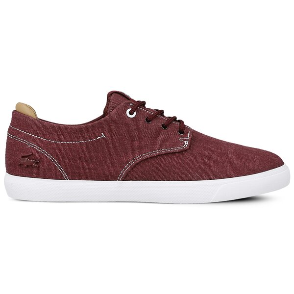 Męskie trampki LACOSTE ESPARRE 118 2 735cam0024rd3 kolor bordowy