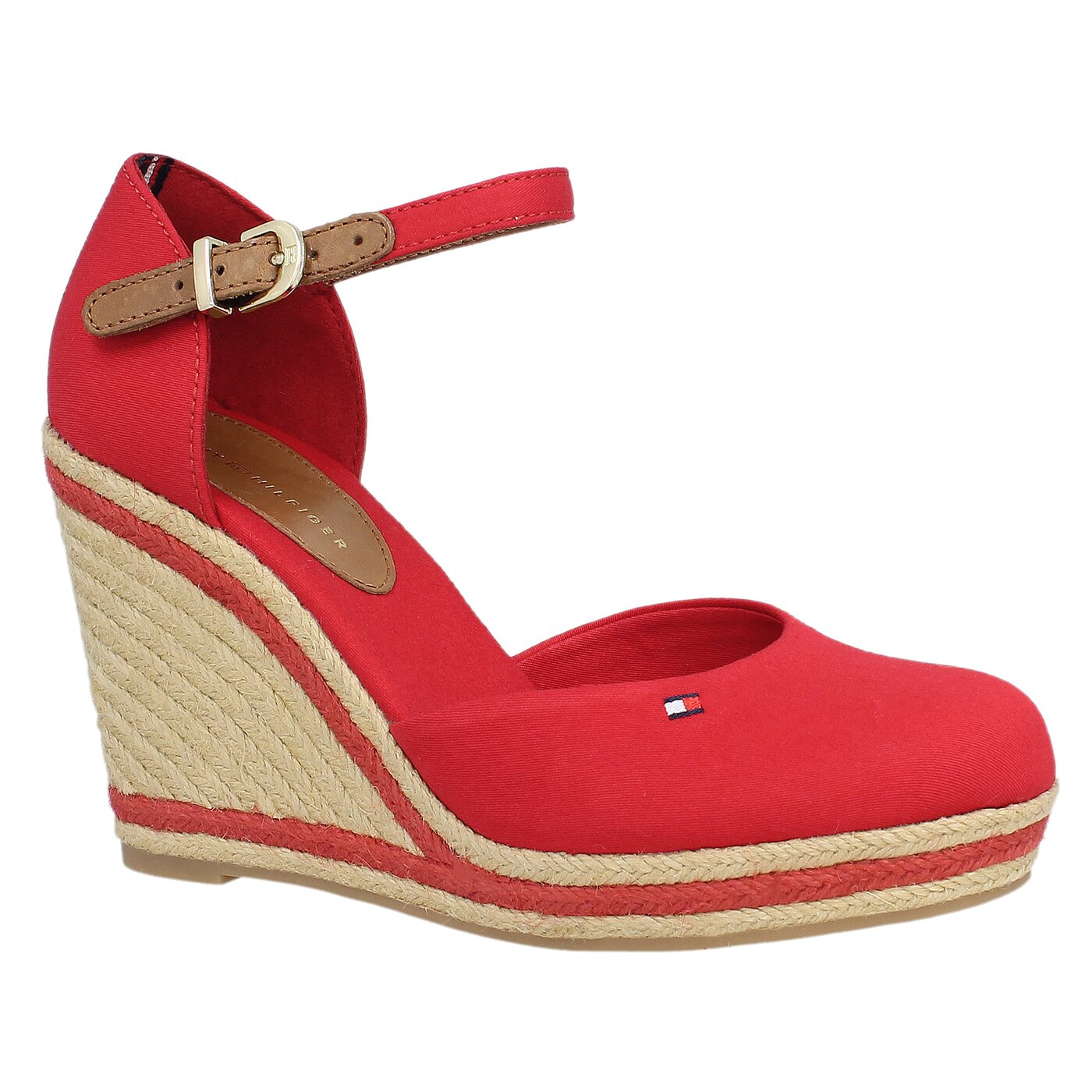 Damskie szpilki / czółenka TOMMY HILFIGER E1285MMA 7D fw56820665611 kolor czerwony