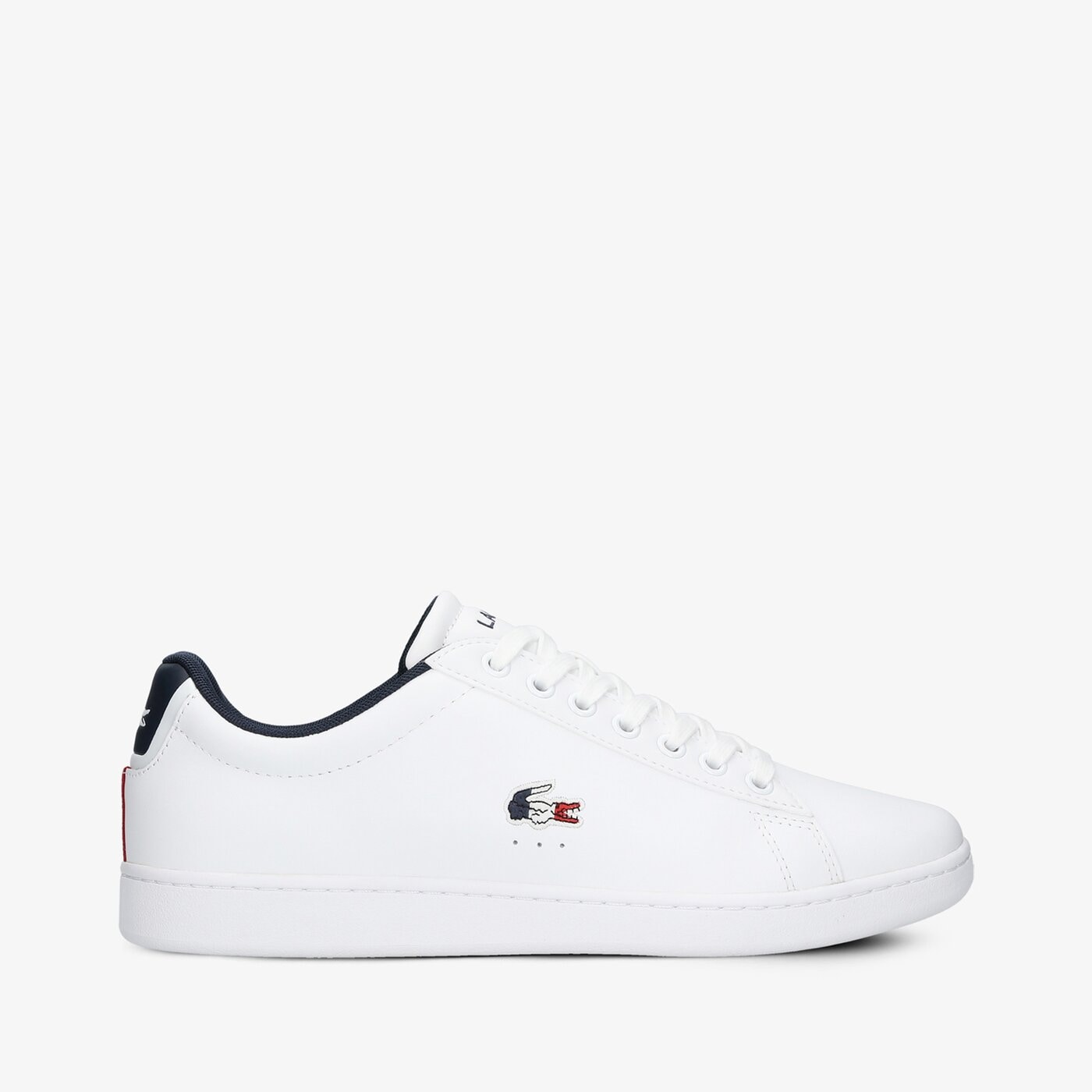 Męskie sneakersy (buty) LACOSTE CARNABY EVO TRI 1 739sma0033407 kolor biały