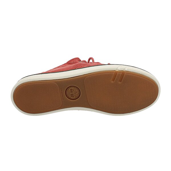 Dziecięce trampki TIMBERLAND EK HOOKSET HANDCRAFTED OX 7090r kolor czerwony