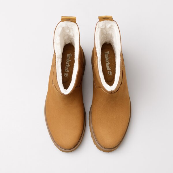 Damskie botki / sztyblety TIMBERLAND CARNABY COOL WRMPULLON WR tb1a5vr82311 kolor żółty