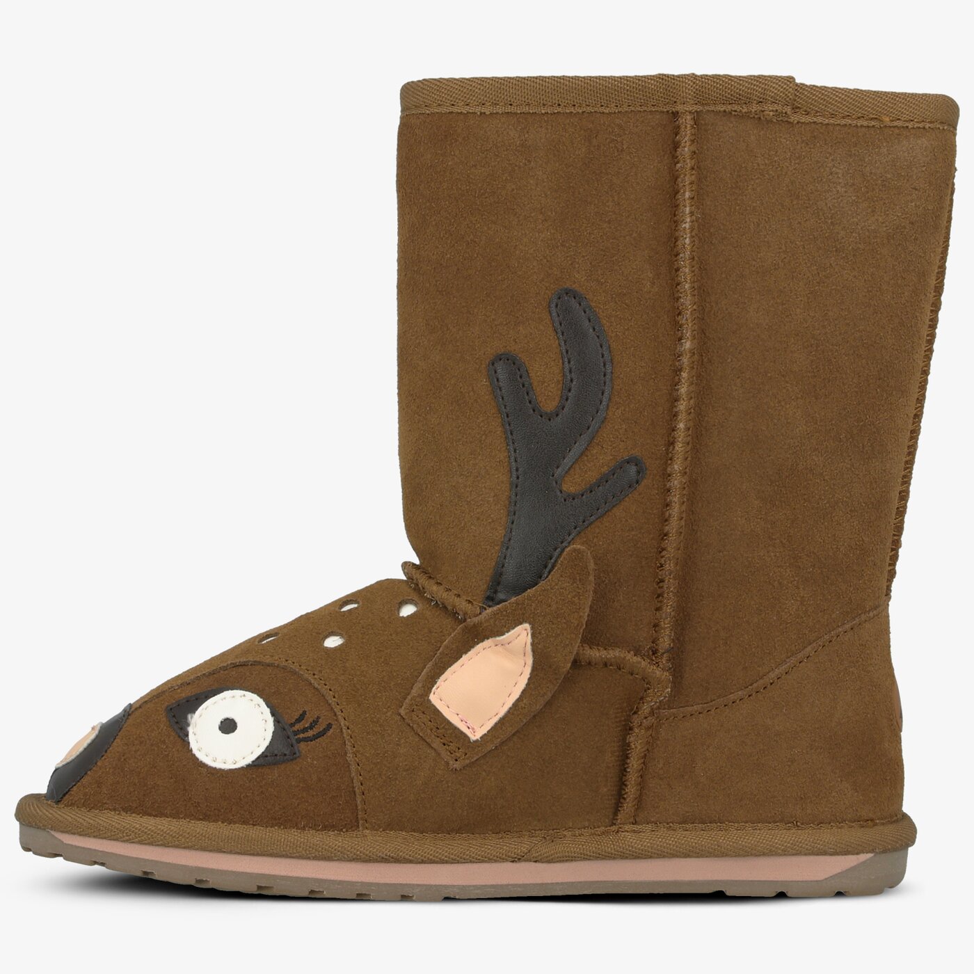 Dziecięce buty za kostkę EMU DEER k12073chestnut kolor brązowy