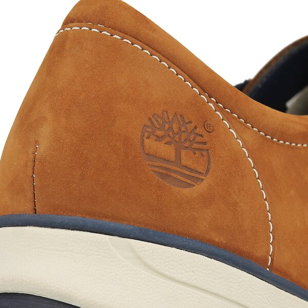 Męskie półbuty TIMBERLAND BRADSTREET PT OXFORD D a1k2j kolor brązowy