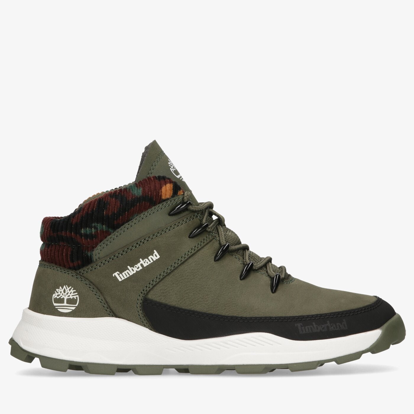 Dziecięce buty outdoor / trekkingowe TIMBERLAND BROOKLYN EURO SPRINT tb0a2gx2a581 kolor khaki