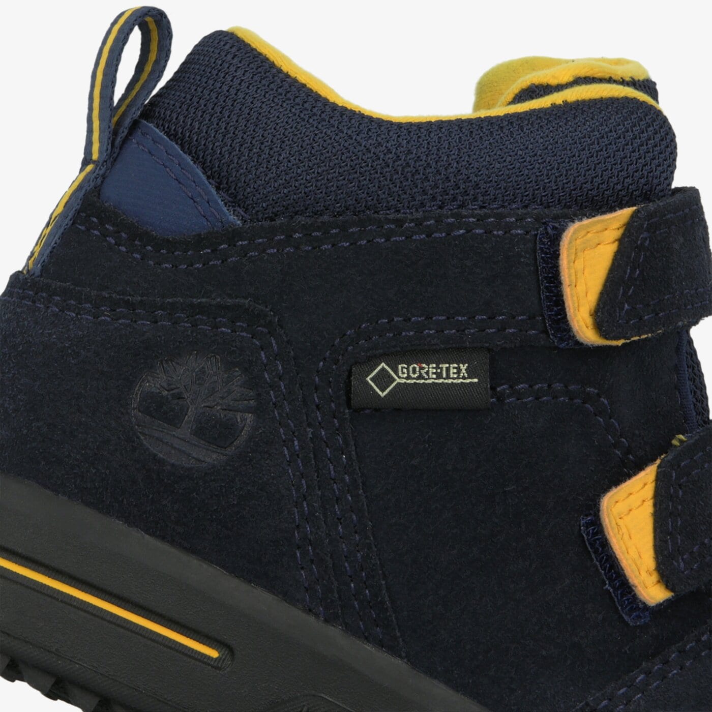 Dziecięce buty outdoor / trekkingowe TIMBERLAND CITY STOMPER MID GTX tb0a22mh0191 kolor granatowy