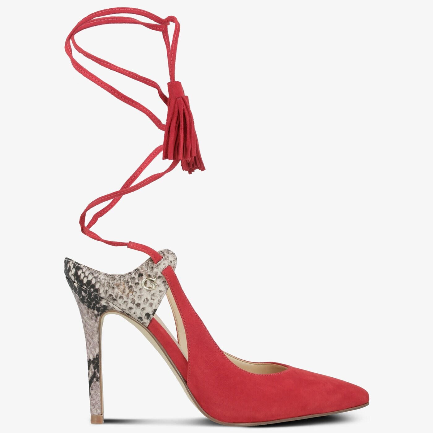 Damskie szpilki / czółenka GUESS BAJA flbaj1sue08red kolor czerwony