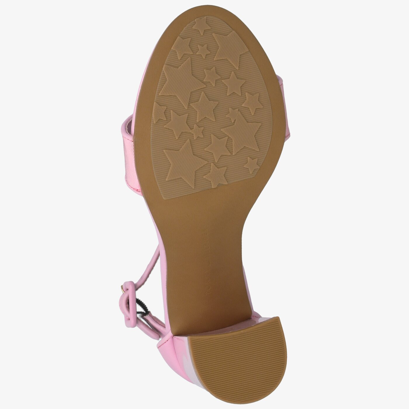 Damskie sandały TOMMY HILFIGER SHATILA 9C1 HEELED SANDAL TOMMY PASTEL fw0fw04116518 kolor fioletowy