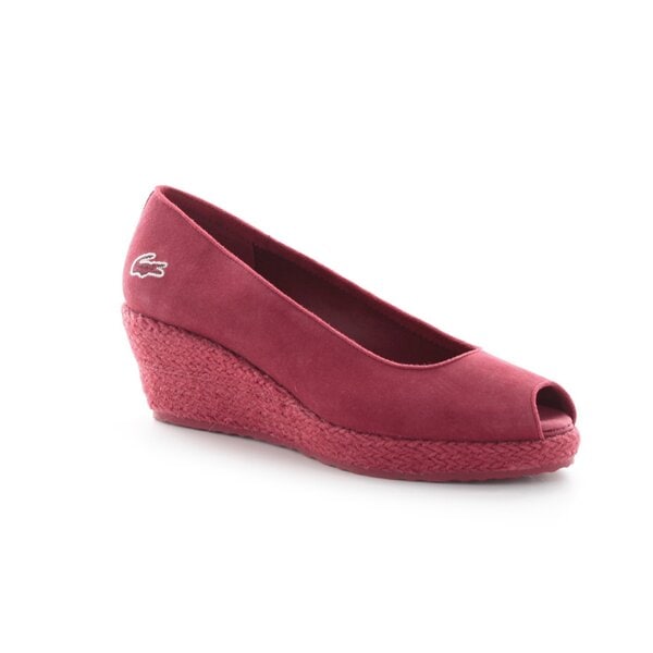 Damskie szpilki / czółenka LACOSTE CALAVANTE 5 723srw1038112 kolor czerwony