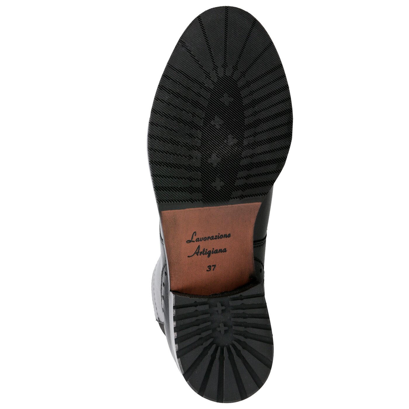 Damskie botki / sztyblety SYMBIOSIS SZTYLBLETY WIĄZANE CLARA 564001 kolor czarny