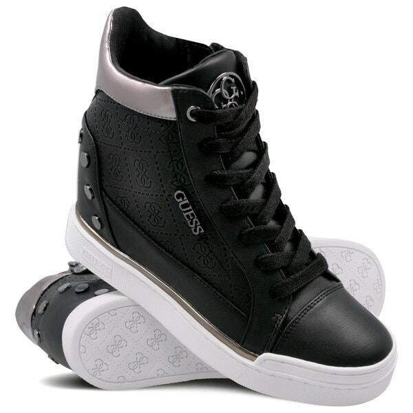 Damskie sneakersy (buty) GUESS FINLY fl5fnlfal12black kolor czarny