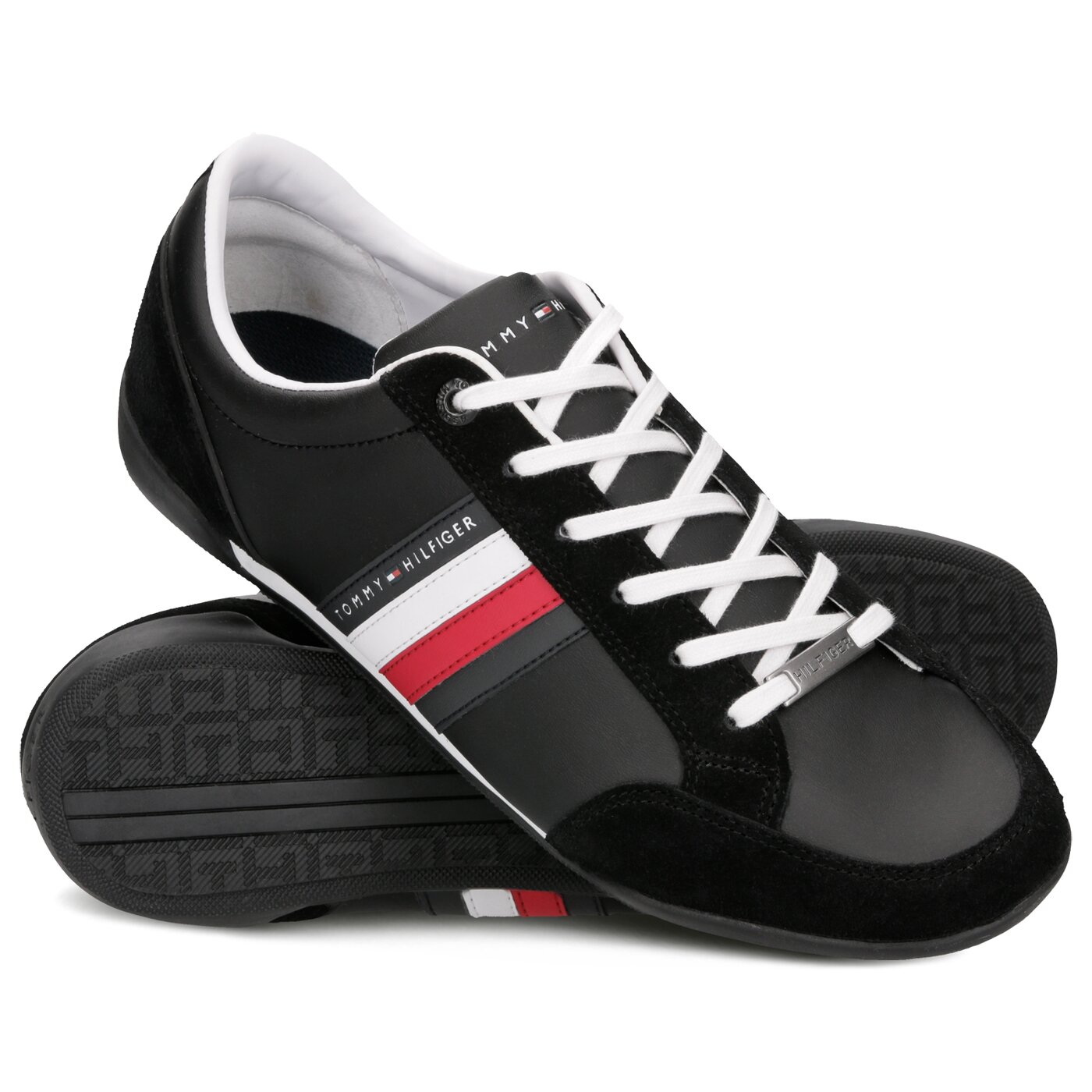 Męskie sneakersy (buty) TOMMY HILFIGER ROYAL 6C fm0fm02046990 kolor czarny